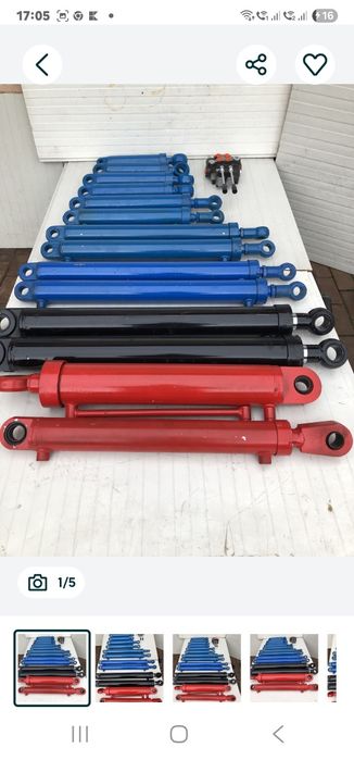 Cilindru cilindri hidraulici toată pentru cupa încărcător frontal tira