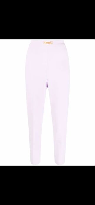 Elisabetta Franchi чино панталон в модерно лила