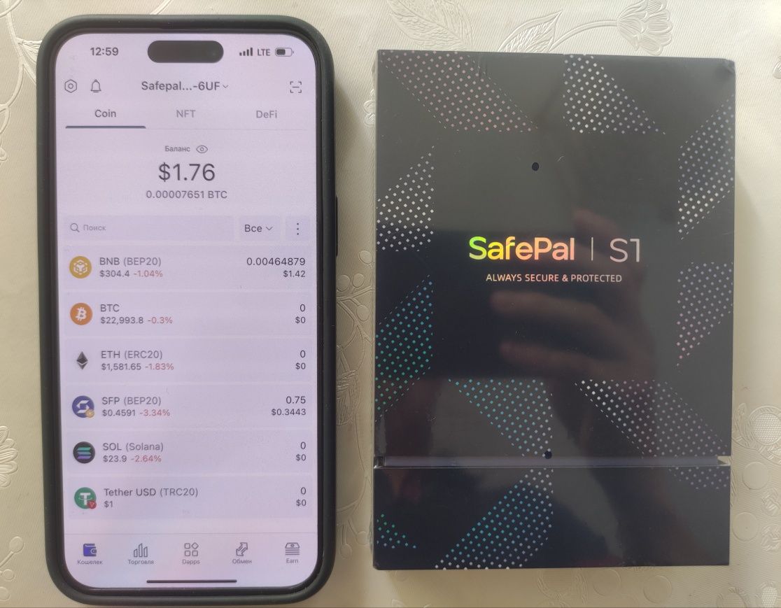 Новый Safepal S1 холодный аппаратный кошелек для криптовалюты: 31 000 тг. -  Прочая электроника Алматы на Olx