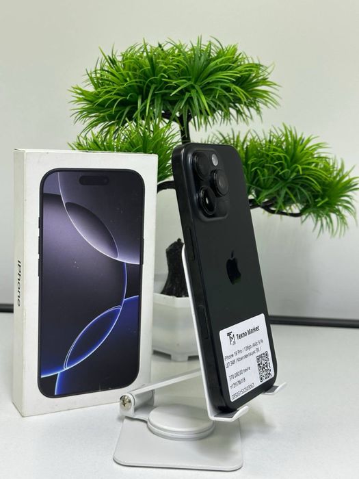 iPhone 16 Pro 128gb Akb: 91% ЦП:349
