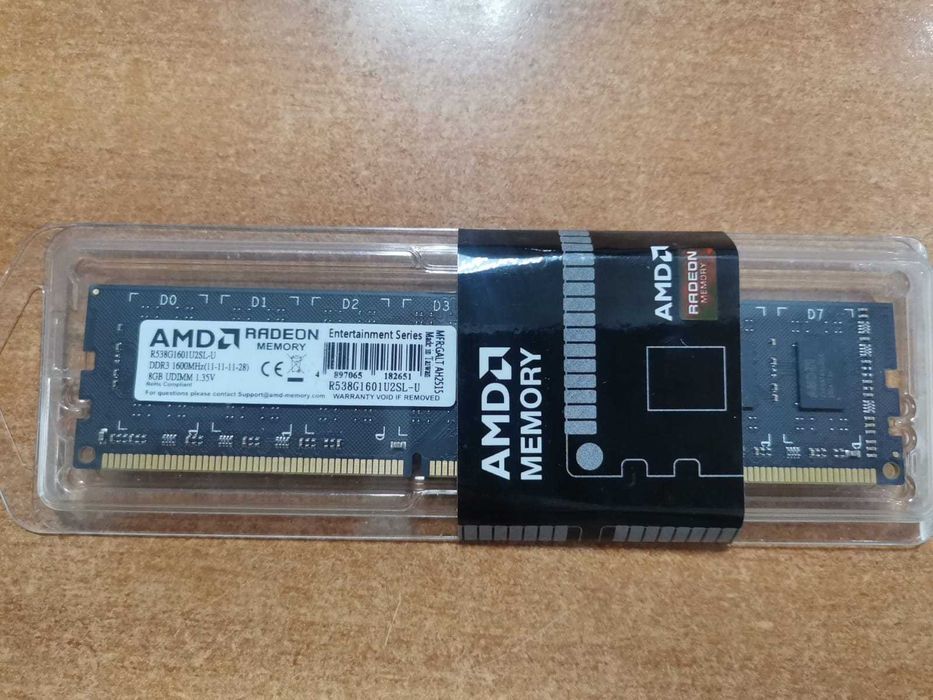 Продам ОЗУ DDR3 8Gb 1600Mhz AMD