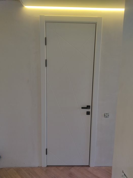 Установка дверей.