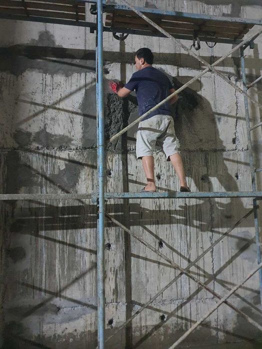 Гидроизоляция подвала полов балкона бетона с материалами Пенетрон