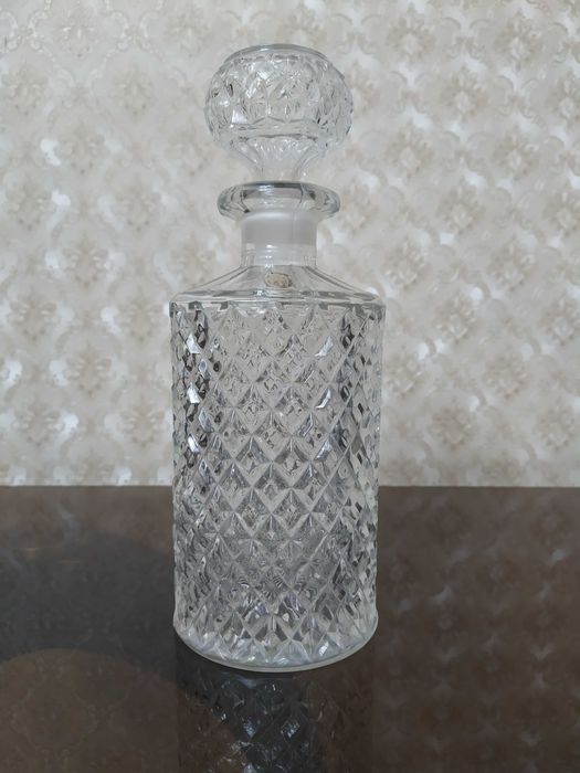 Штоф графин Богемское стекло