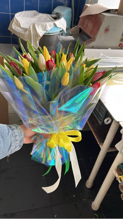 Свежие тюльпаны от 500 тенге