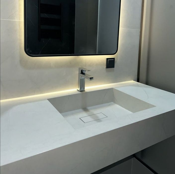 Изготовление раковина из керамогранита
Принимает заказы на изготовлен