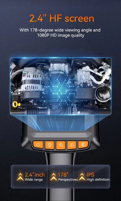 Endoscop profesional • camera HD