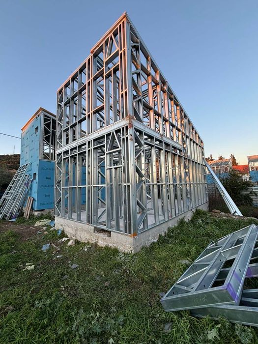 Къща ново строителство с две спални за продажба в Аспровалта, Гърция