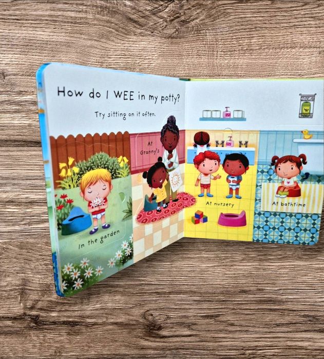 Carte Usborne - why do we need a potty?