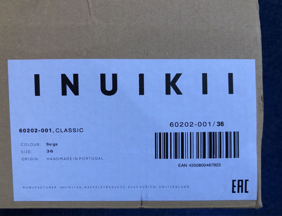 Inuikii Classic ОРИГИНАЛНИ дамски апрески - 36/23см