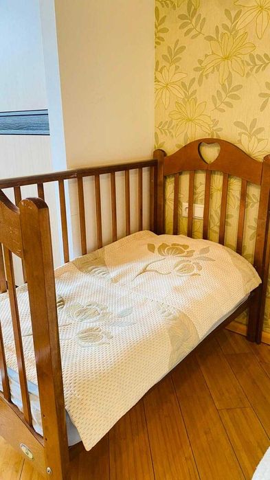 манеж деревянный