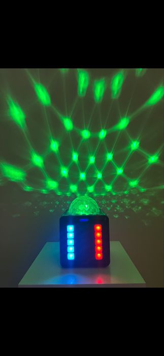 Boxa Bluetooth Portabila Karaoke cu proectie jocuri lumini