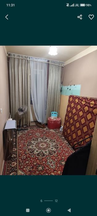 Продаётся срочно квартира возле Кадышева базара.