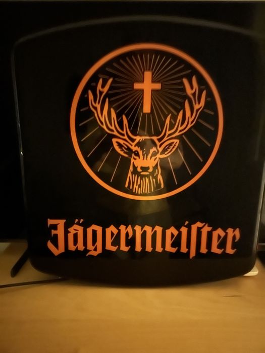 Reclama luminoasa Jagermeister