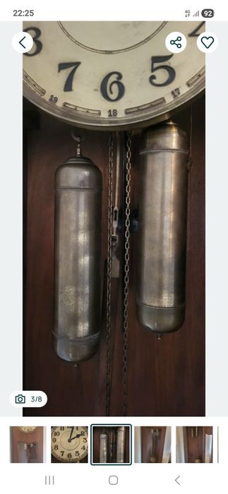 Ceas Pendulă de Podea JUNGHANS „Harmonie” (cca. 1900) – Piesă de Colecție