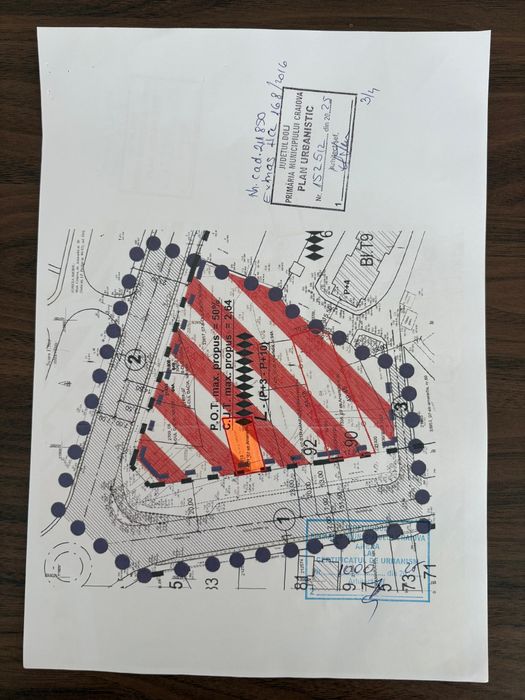 Vânzare 253 m.p. stradal Strada Amaradia,nr96