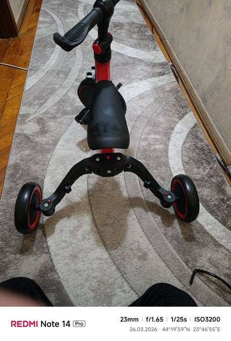 Bicicleta copii 3 în 1