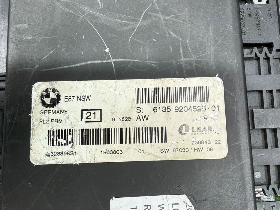 MODUL CALCULATOR LUMINI BMW 318I SERIA 3 E90 LCI 2.0 BENZINA 2008 2005-2013 BMW 118D SERIA 1 E87 LCI 2.0 DIESEL 2009 2005-2013 COD OEM 6135920452501 6135916671102