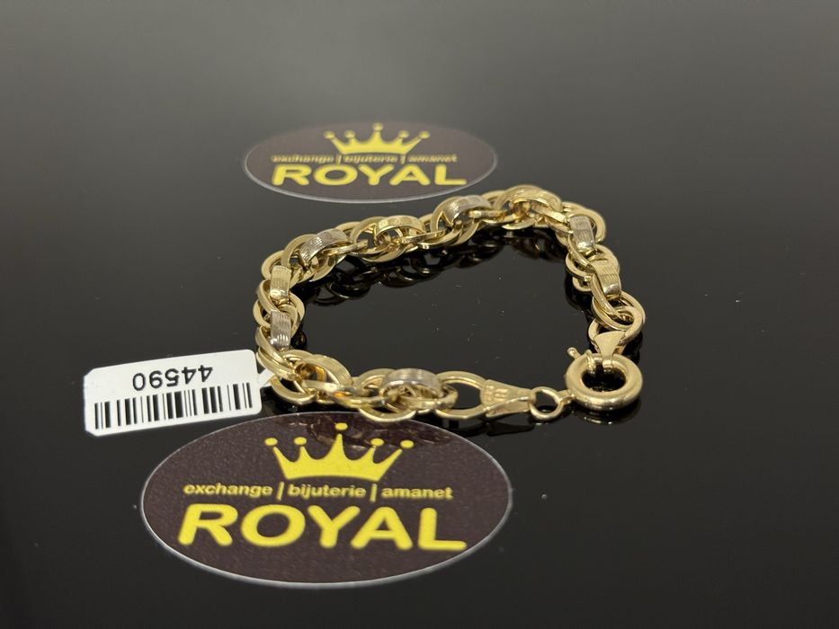 Bijuteria ROYAL : Bratara AUR 14K NOU / 6.2 GR