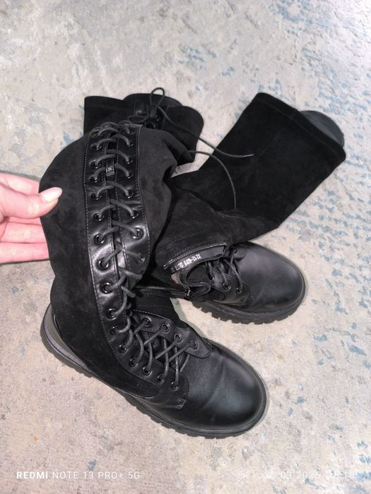 Продам сапоги ботфорты