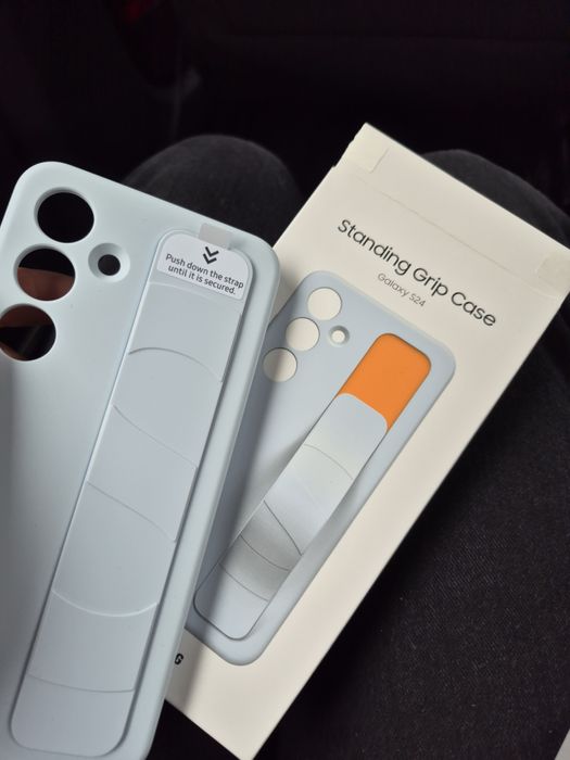 Чехол Standing Grip для Galaxy S24 новый. С коробкой не использованный