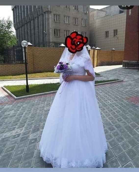 Продам свадебное платье, р.48