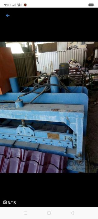 Станок. Для изготовления черепицы