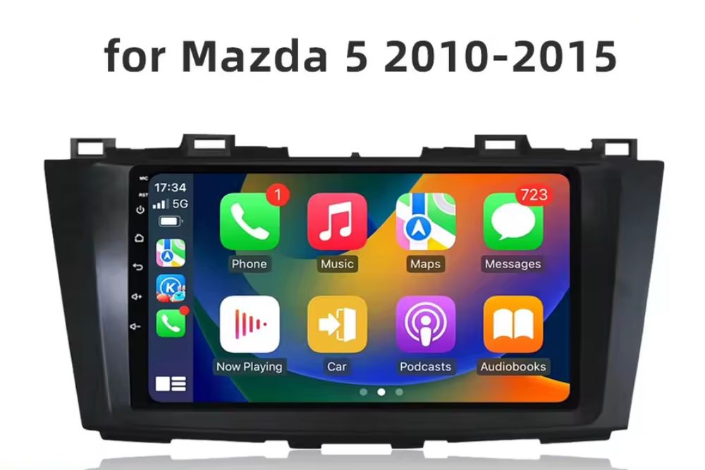 Mazda 5 мултимедия Android GPS навигация Carplay Android auto