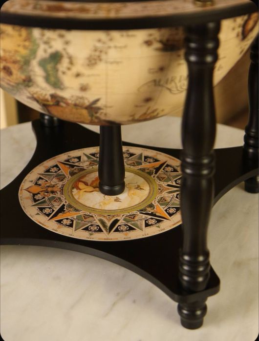 Глобус-бар настольный.