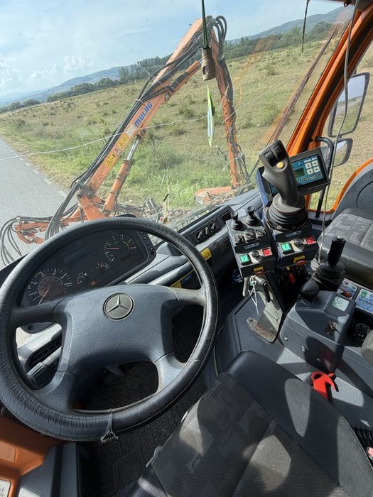mercedes unimog u400+lama si saratita+mulag mkm 700