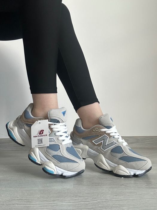 New Balance 9060 Mushroom Aluminium damă