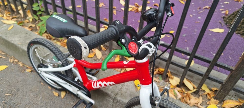 Bicicleta Woom 2 roșie