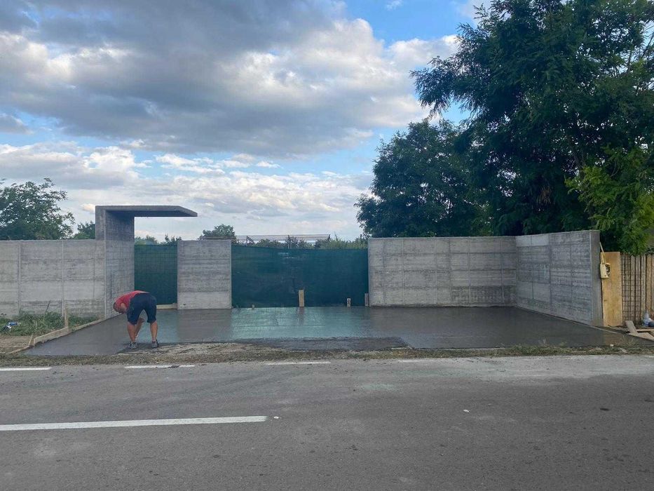 Teren intra 1464 mp Frumusița + autorizatie + fundatie + proiect inlus