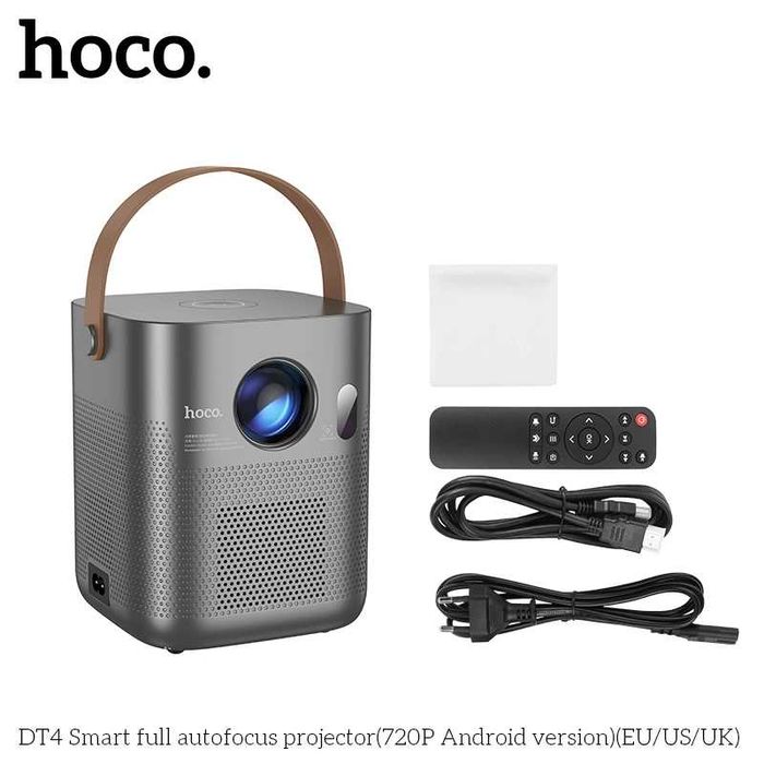 Mини-проектор Hoco DT4 HD Mini LCD Projector Android Version