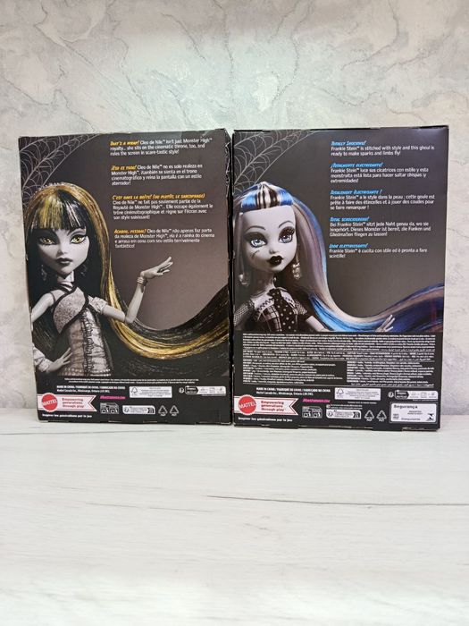 Monster High Frankie Stein and Cleo De Nile Reel Drama