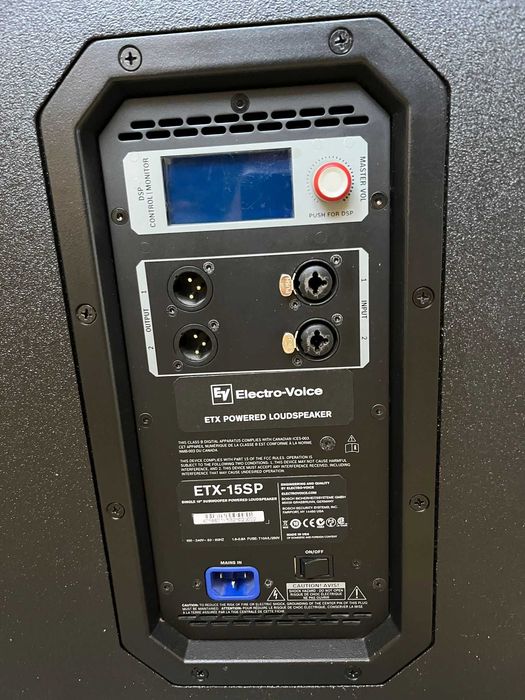 Set 2 boxe + 2 basi ETX Electrovoice