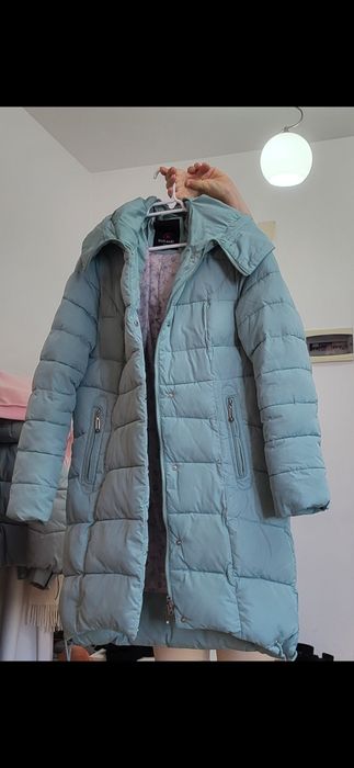 Пуховик женский б/у