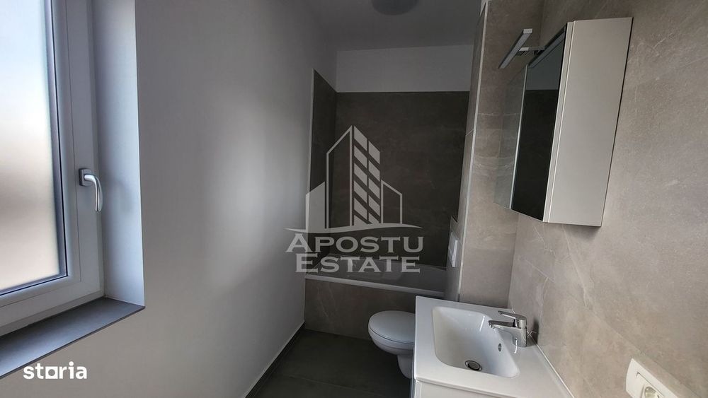 Apartament nou,mobilat si utilat,2 camere+curte 20mp,Torontalului