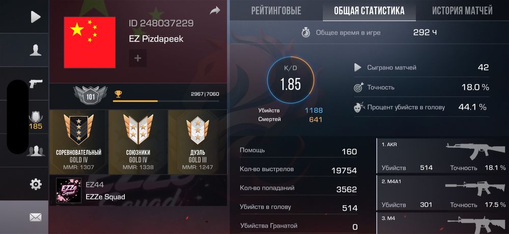 Акаунт Standoff 2