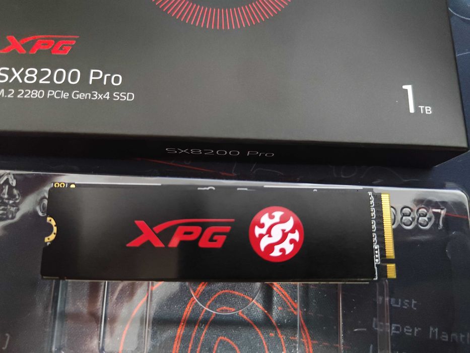 SSD ADATA XPG SX8200 Pro, 1TB, NVMe, M.2, Ambalaj Original, Utilizat