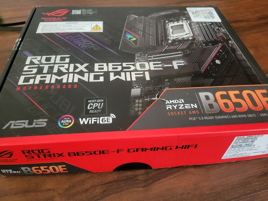 B650E-F gaming wifi r5 7500f