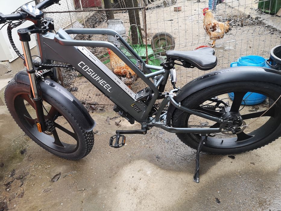 Bicicleta electrica, Coswheel T26, 750 W, 45 km/h, 100 km autonomie, 7