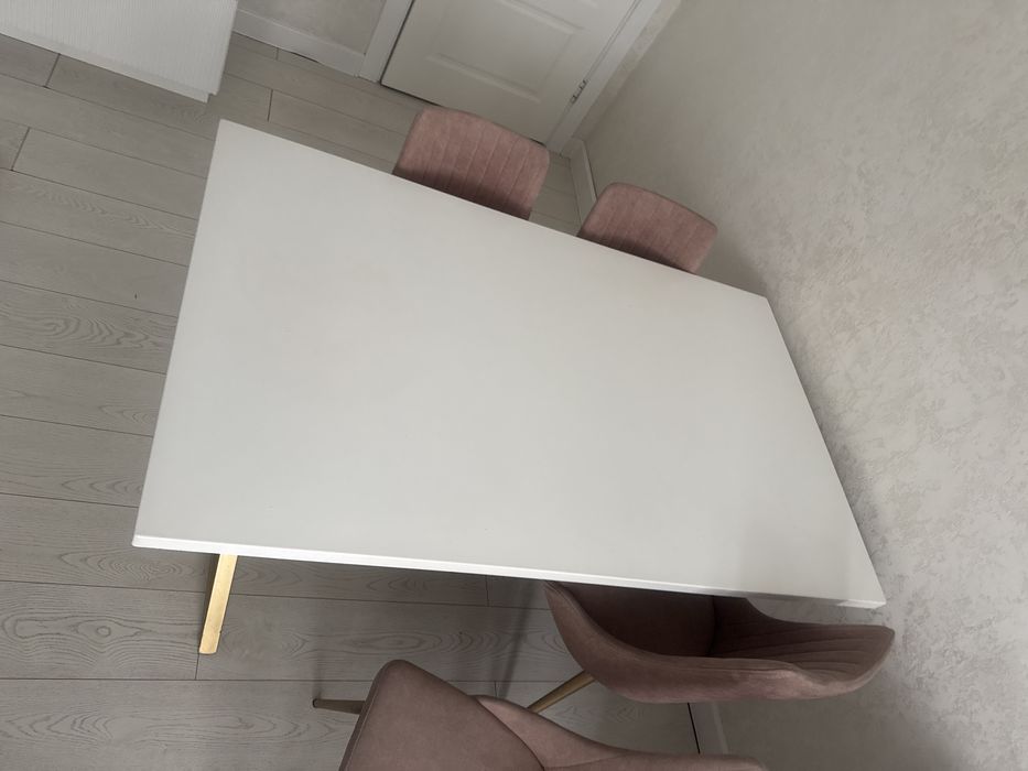 Стол и стулья комплект 6 стульев