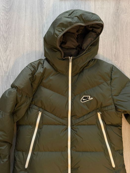 Geaca parka nike verde