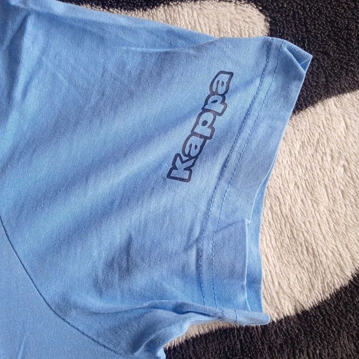 НАМАЛЕНА! НОВА С ЕТИКЕТ KAPPA L оригинална тениска Капа Light Sky Blue T-Shirt