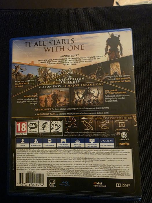 Assassin's Creed Origins PS4