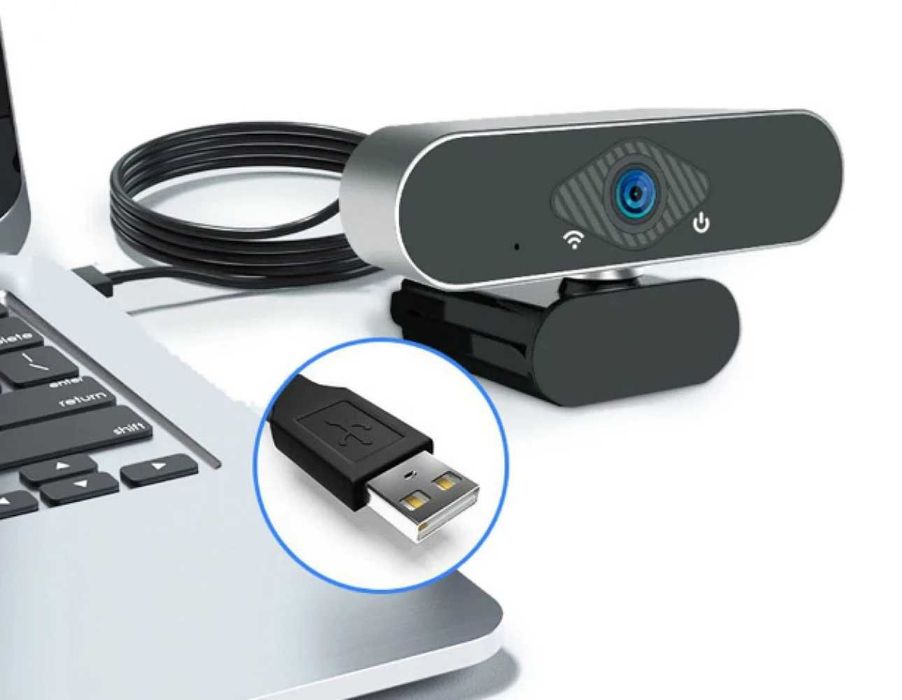 Веб-камера Xiaomi HD Web Camera HD 1080P via USB XVV-3320S-USB, чёрный