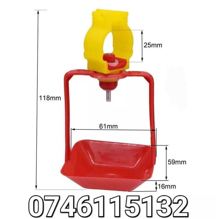 Adapatori gaini rate porumbei pauni pui curci-Cu tavita detasabila-A16