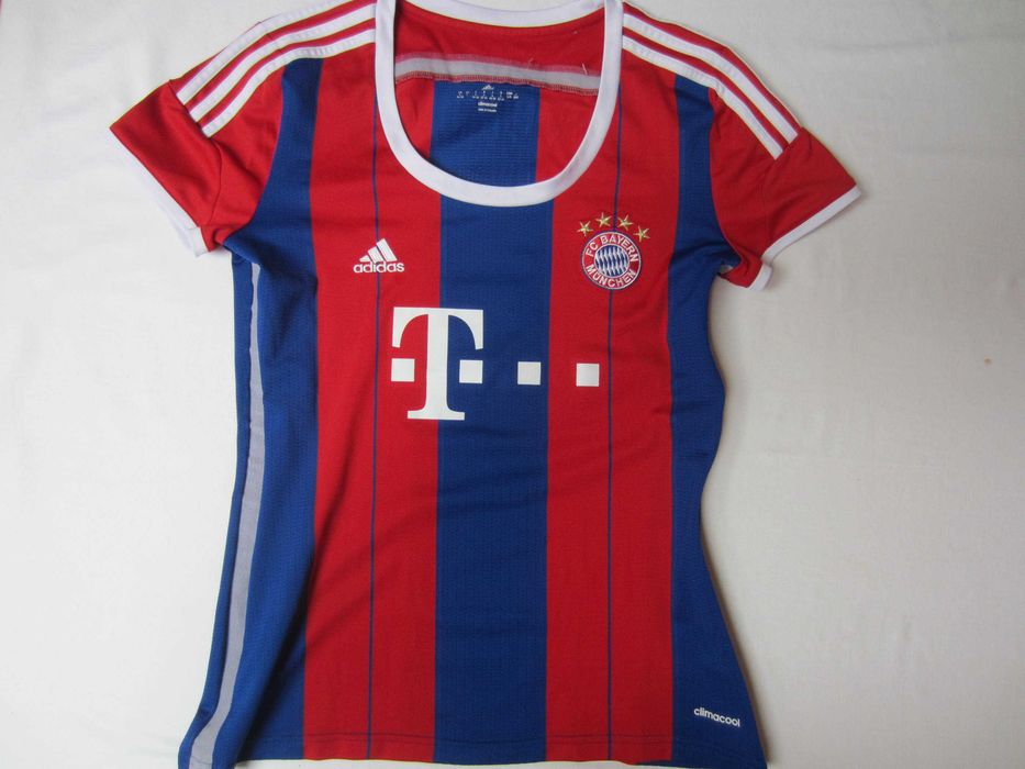 Tricou dama Bayern Munchen, masura L, Adidas Climacool , stare f. buna