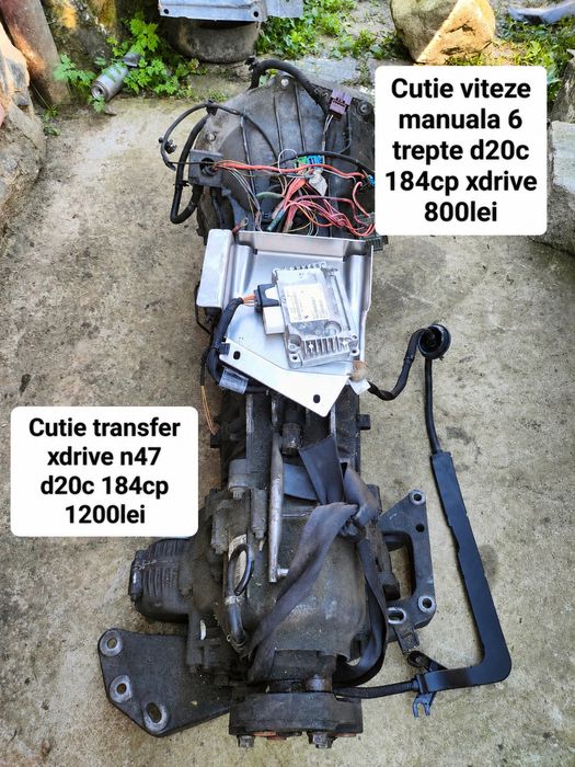 Cutie transfer bmw n47 d20c xdrive, cutie de viteze, ambreiaj luk